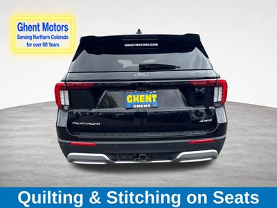 2025 Ford Explorer Platinum