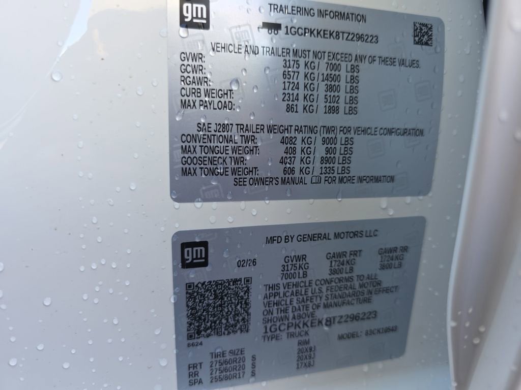 2026 Chevrolet Silverado 1500 LT (2FL)