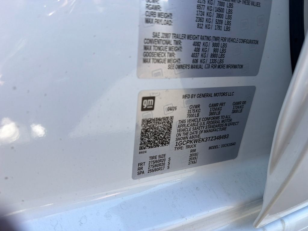2026 Chevrolet Silverado 1500 RST