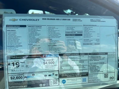 2026 Chevrolet Colorado LT