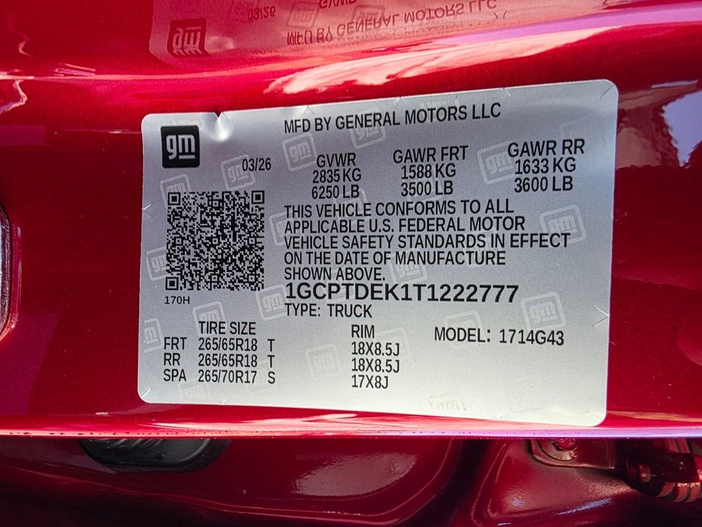 2026 Chevrolet Colorado Z71