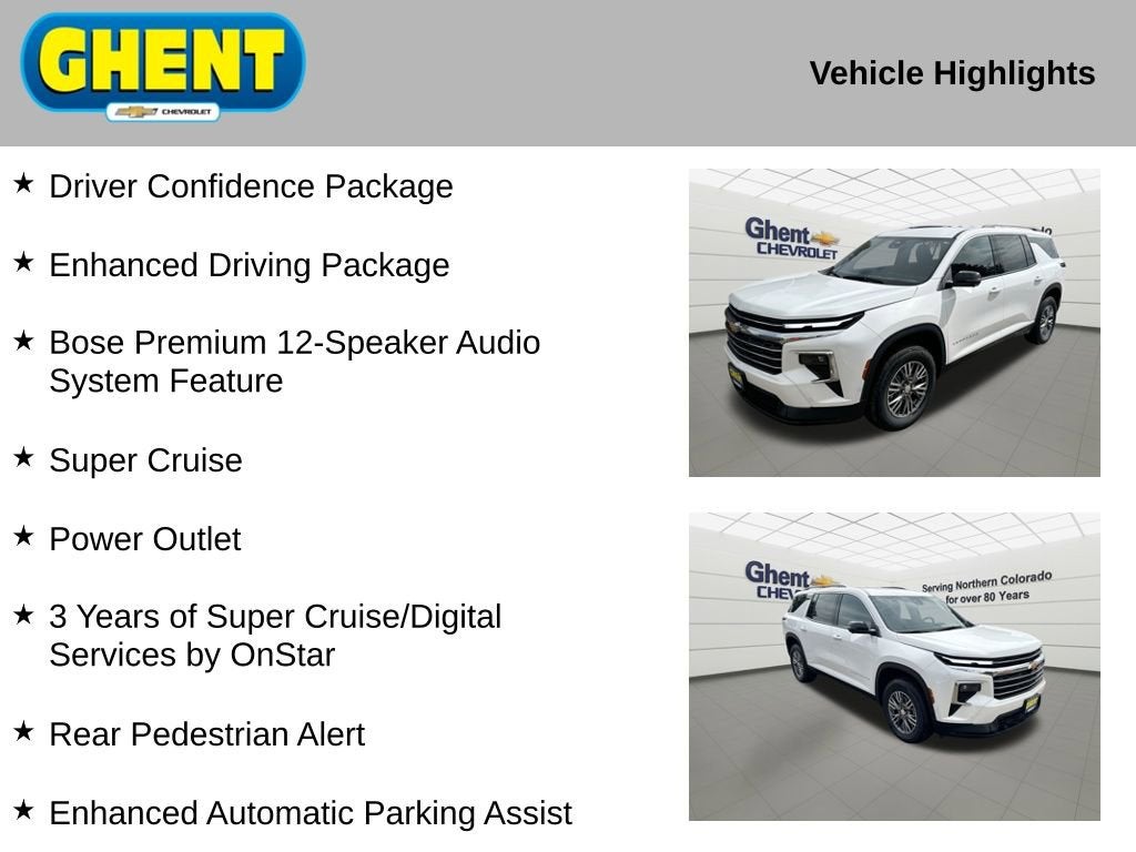 2025 Chevrolet Traverse LT