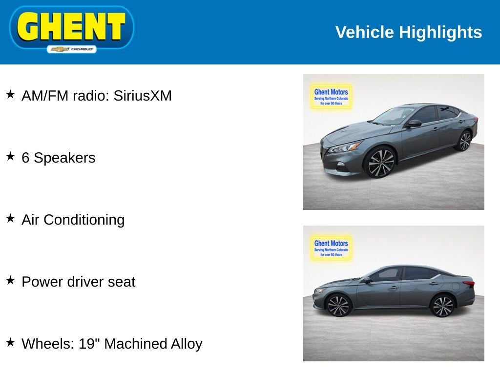 2022 Nissan Altima 2.5 SR