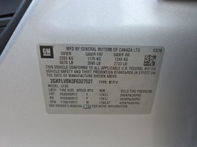 2015 GMC Terrain SLE