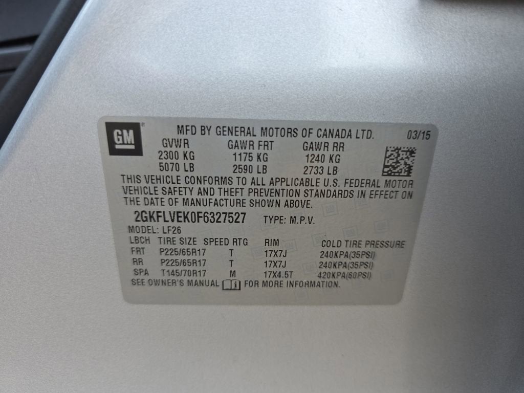 2015 GMC Terrain SLE