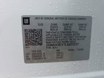2020 Chevrolet Equinox Premier