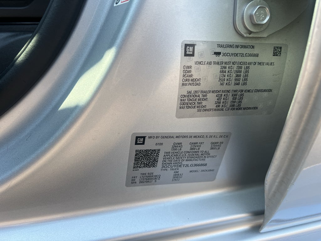 2020 Chevrolet Silverado 1500 LT
