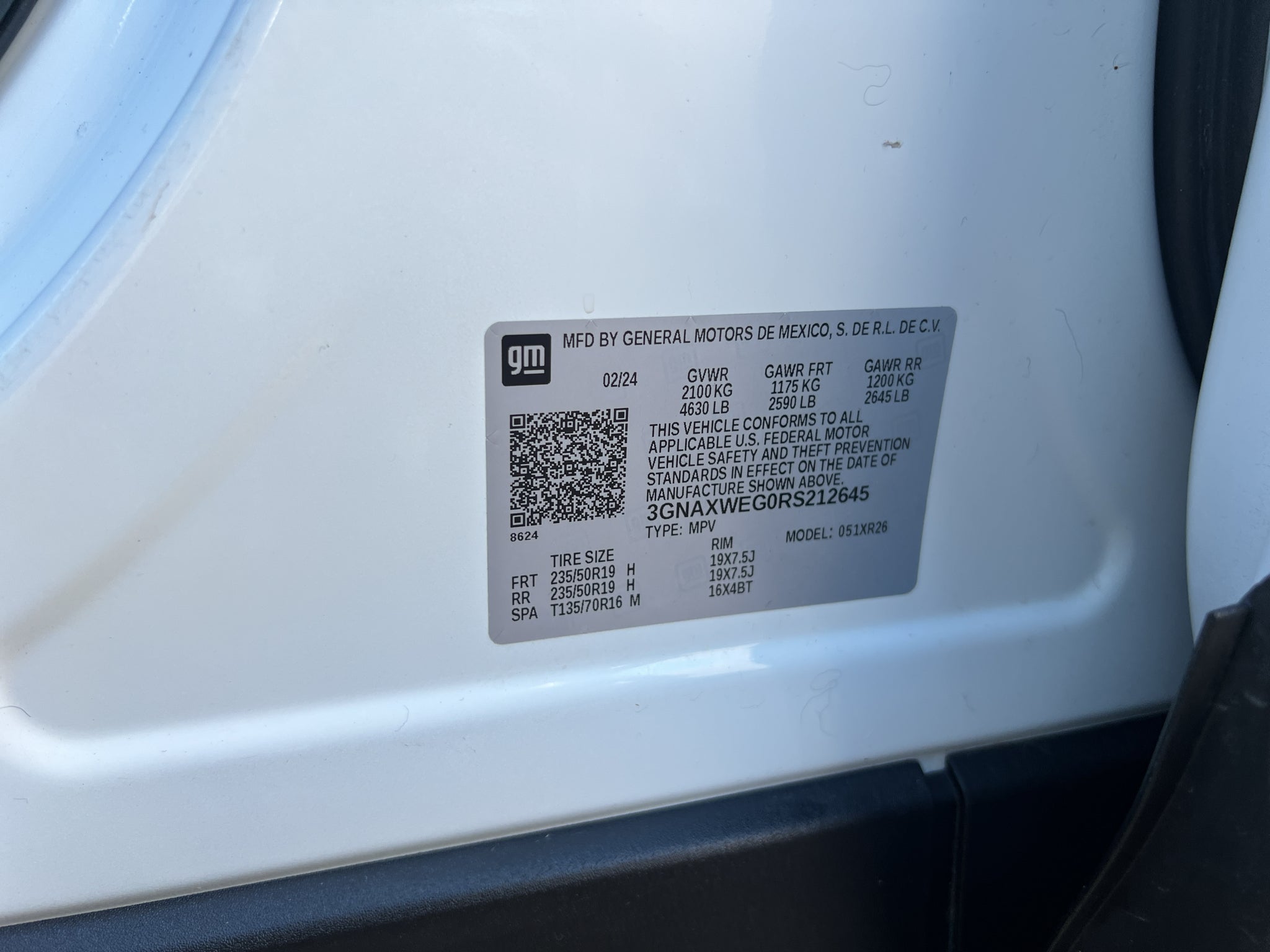 2024 Chevrolet Equinox RS