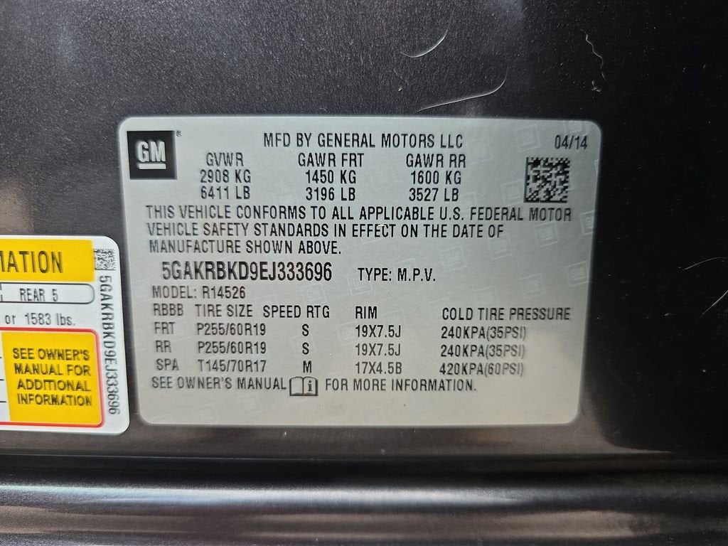 2014 Buick Enclave Leather