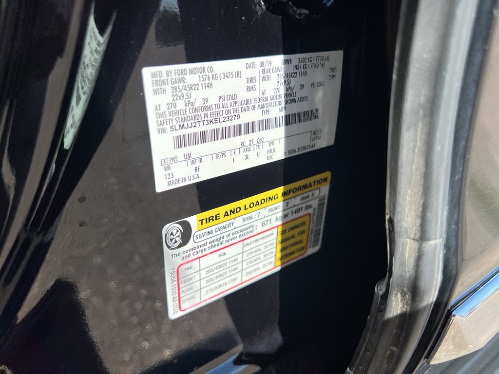 2019 Lincoln Navigator Black Label
