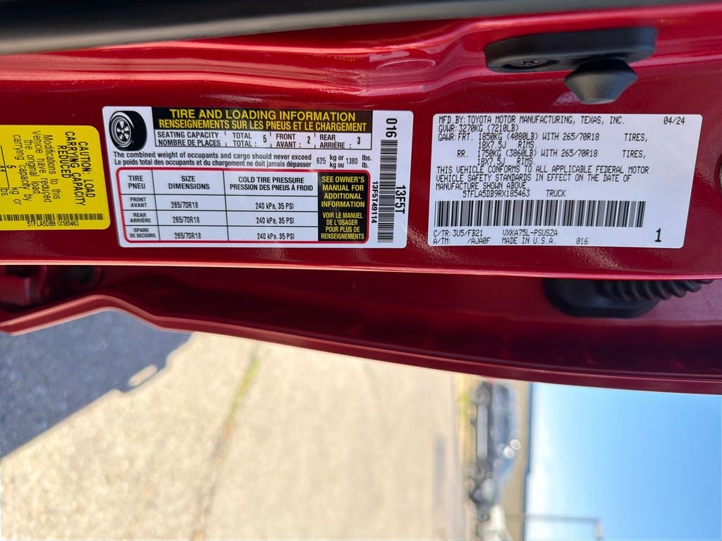 2024 Toyota Tundra 4WD SR5