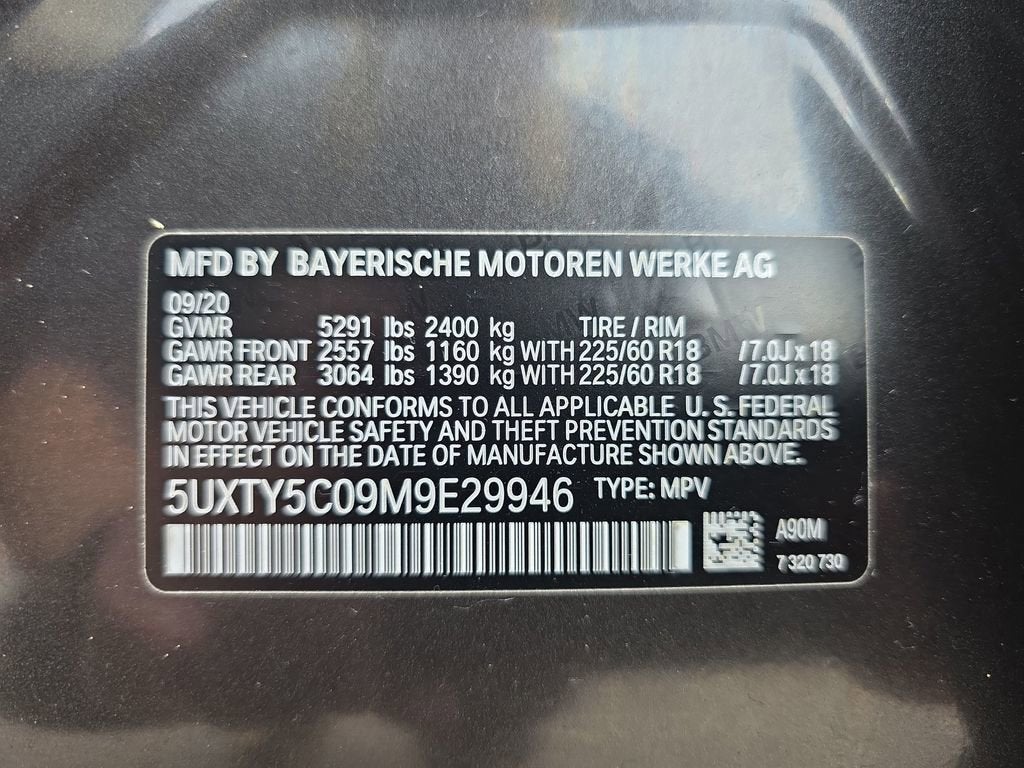 2021 BMW X3 xDrive30i