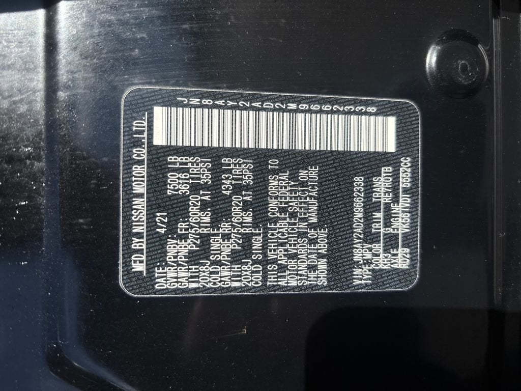 2021 Nissan Armada SV