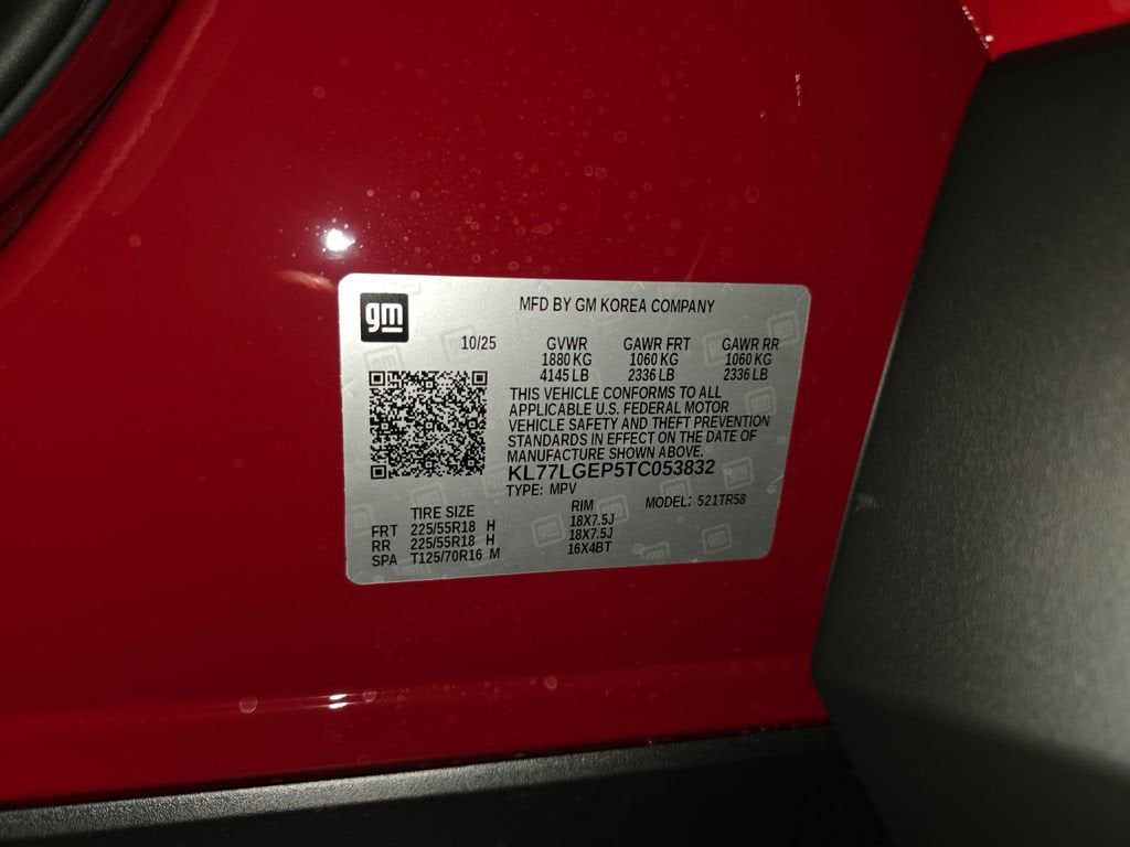 2026 Chevrolet Trax 1RS