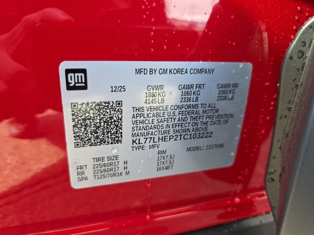 2026 Chevrolet Trax LT