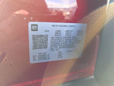 2026 Chevrolet Trax 2RS