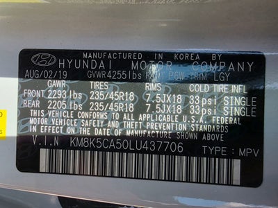 2020 Hyundai Kona Ultimate