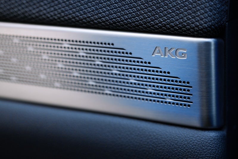 Close-up View of the AKG Studio Audio Speaker | Ghent Cadillac in Greeley CO