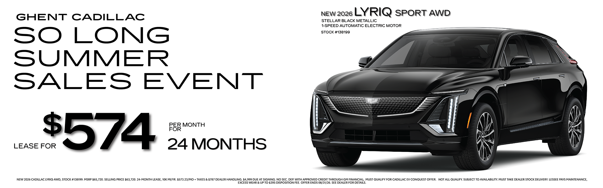 Lyriq Lease Offer