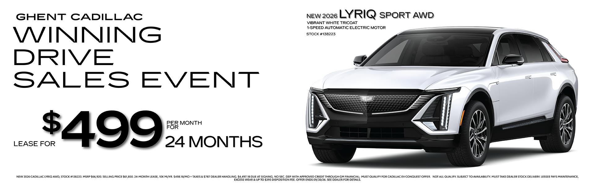 Lyriq Lease Offer